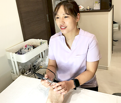 特許取得済みの特殊な器具で痛みはありません！