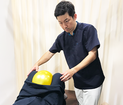 施術後のメンテナンス指導